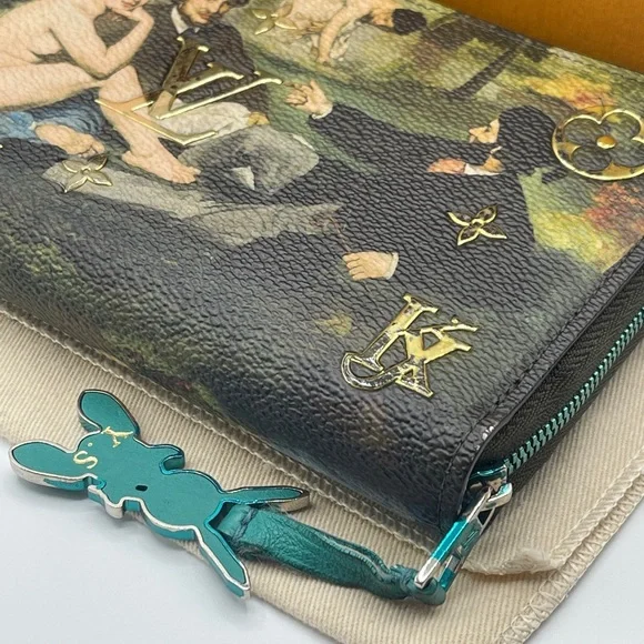 Louis Vuitton x Jeff Koons Masters Collection Manet Limited Edition Zippy Wallet - Picture 12 of 16